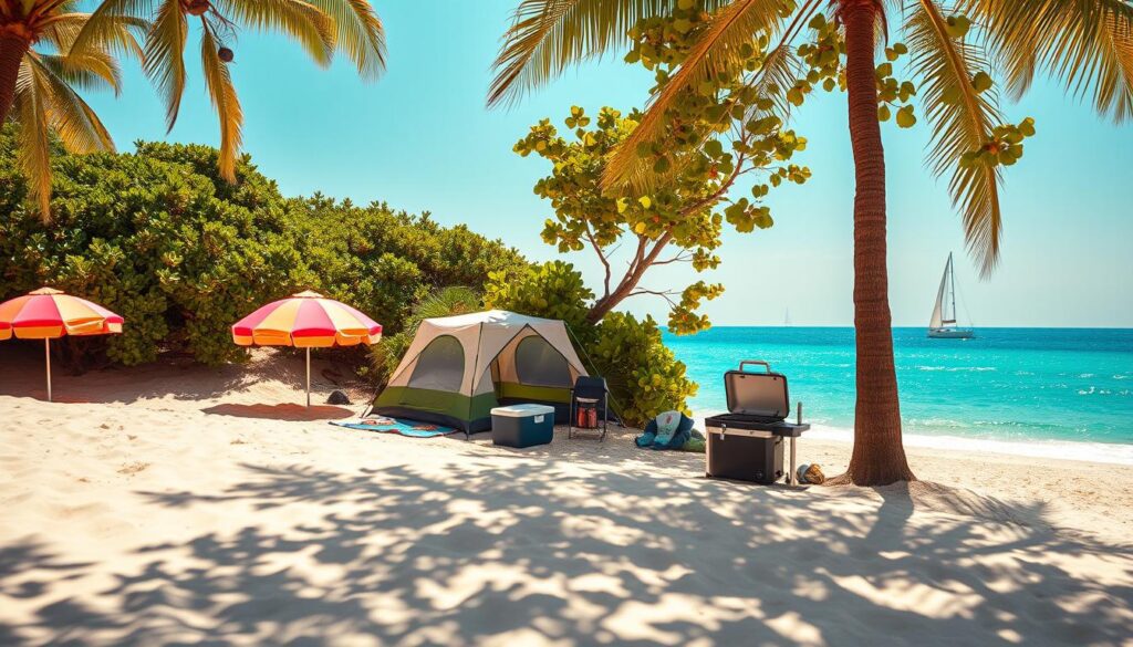 beach camping essentials