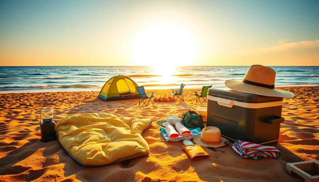 beach camping essentials